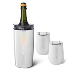 Bottle Chiller Bundle | Glitter White | 49/14oz thumbnail image 1 